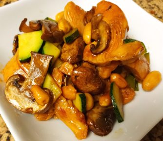 Teriyaki Chicken and Peanut Recipe