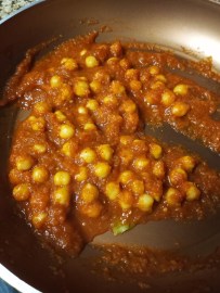 Orange Chana Masala recipe