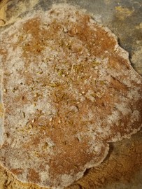 Zatar Spiced Whole Wheat Flatbread Recipe