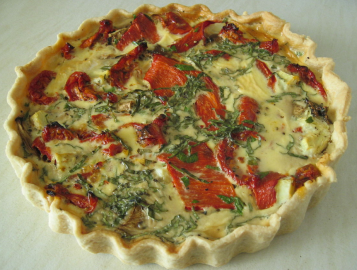 Irish and English Cheese Quiche Recipe